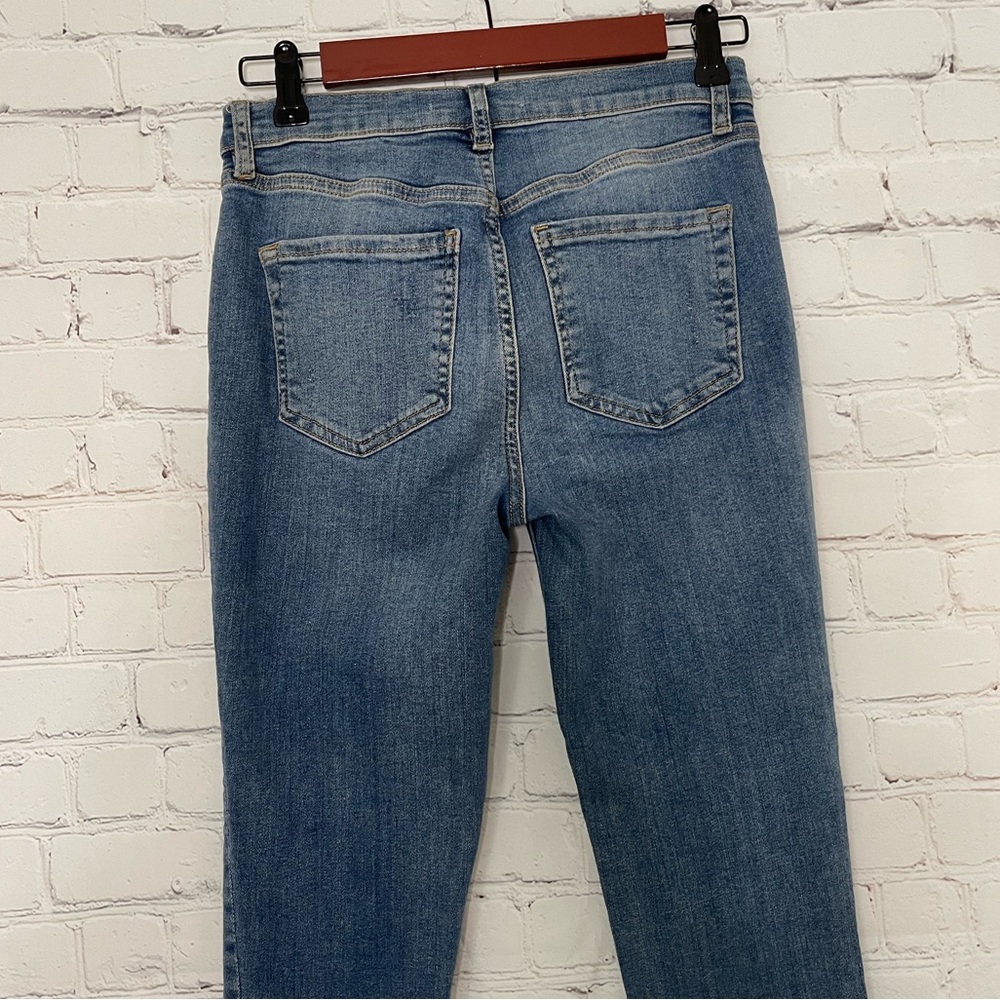 Free People Great Heights Frayed Skinny Jeans size 27 - Picture 6 of 12